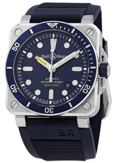 Bell & Ross BR 03-92 Diver BR0392-D-BU-ST/S 42mm Stainless steel