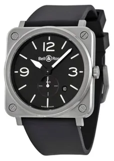 Bell & Ross BR S BRS-BLC-ST Stainless steel Black