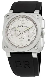 Bell & Ross Horolum BR0394-GR-ST/SCA Stainless steel Gray