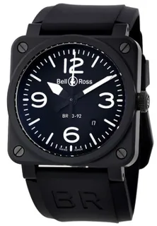 Bell & Ross Instruments BR0392-BL-CE Ceramic Black