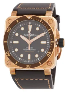 Bell & Ross BR0392-D-BR-BR/SCA Bronze Brown