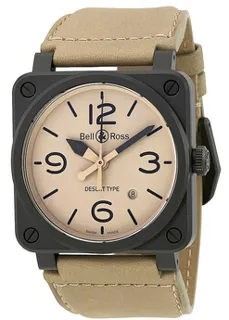 Bell & Ross Instruments BR0392-DESERT-CE Ceramic Beige