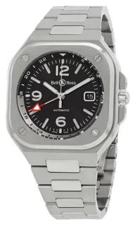 Bell & Ross Urban BR05G-BL-ST/SST Stainless steel Black