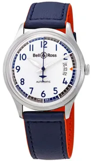 Bell & Ross Vintage BRV192-BB-ST/SCA Stainless steel White