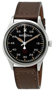 Bell & Ross Vintage BRV192-MIL-ST/SCA | Stainless steel