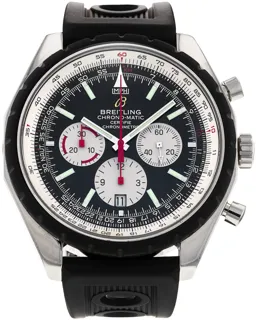 Breitling Chrono-Matic A14360 Stainless steel Black