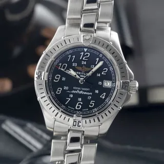 Breitling Colt A64350 39mm Stainless steel Black