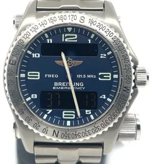 Breitling Emergency E56321 43mm Titanium Black