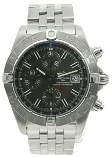 Breitling Galactic A1336410/M512 44mm Stainless steel Black