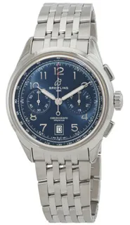 Breitling Premier B01 AB0145171C1A1 Stainless steel Blue