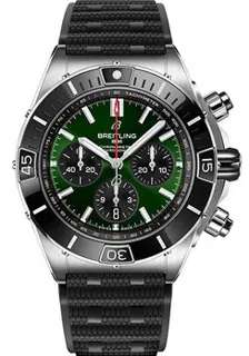 Breitling Super Chronomat AB0136251L1S1 Stainless steel Green