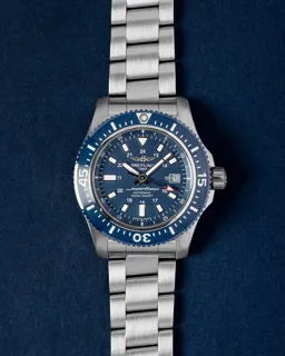 Breitling superoc Y1739316 44mm Stainless steel Blue