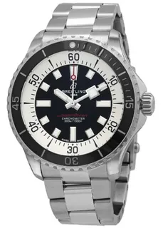 Breitling Superocean A17376211B1A1 Stainless steel Black