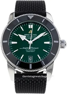 Breitling Superocean Heritage AB2010121L1S1 Stainless steel Green