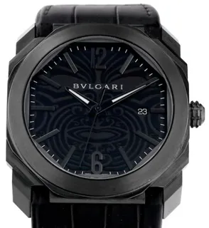 Bulgari Octo 102249 Stainless steel Black