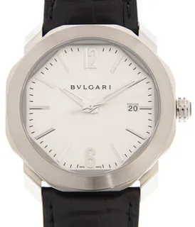 Bulgari Octo Roma OC41C6SLD Stainless steel White