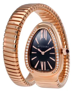 Bulgari Serpenti Tubogas 101815 Rose gold Black