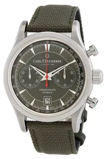 Carl F. Bucherer Manero Chronograph 00.10919.08.93.98 Stainless steel Green