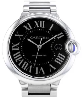 Cartier Ballon Bleu W6920042 Stainless steel Black