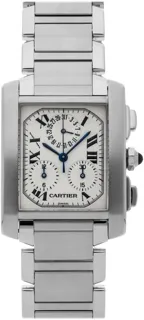 Cartier Cougar W51001Q3 28mm Stainless steel Silver