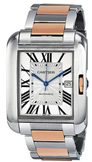 Cartier Tank Anglaise w5310006 Stainless steel Silver