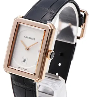 Chanel Boy-Friend H4313 Yellow gold White