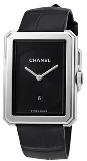 Chanel Boy-Friend H4884 Stainless steel Black