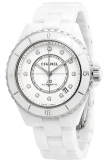 Chanel J12 H5705 White ceramic White