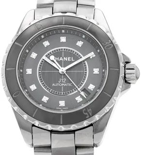 Chanel J12 Stainless steel Black