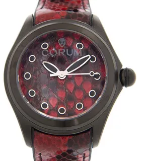 Corum Bubble 082.310.98/0335 PR01 Stainless steel Red