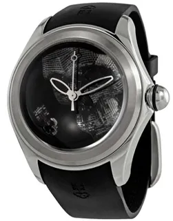 Corum Bubble Skull 082.310.20/0371 SK01 Stainless steel Black (Skull Pattern)