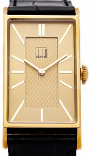 Dunhill 8037 22mm Yellow gold Golden