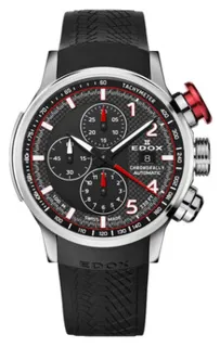 Edox Chronorally 01129 TRCA NCAR Titanium Black