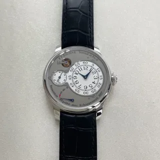 F.P. Journe Chronometre Optimum 40mm Platinum white gold$silver