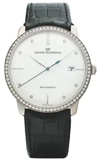 Girard-Perregaux 1966 49525D53A1A1-BK6A 38mm White gold Silver