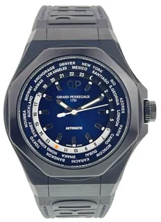 Girard-Perregaux Laureato 81065-21-491-FH6A 44mm Titanium Blue