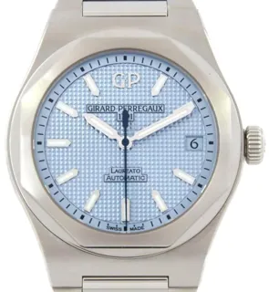 Girard-Perregaux Laureato 81010-11-200711A 42mm Blue