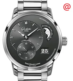 Glashütte PanoMaticLunar 1-90-02-43-32-71 Stainless steel Gray