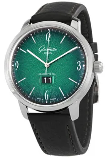 Glashütte Senator Sixties 2-39-47-04-02-04 Stainless steel Green