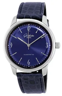 Glashütte Sixties 1-39-52-06-02-04 Stainless steel Blue