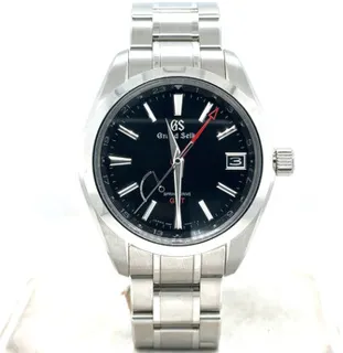 Grand Seiko Spring Drive SBGE211 Stainless steel Black