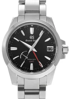 Grand Seiko Spring Drive SBGE213 39.5mm Stainless steel Black