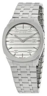 Gucci 25H YA163402 Stainless steel Silver