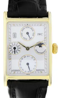 IWC Novecento IWC3546 27mm 18kt Yellow Gold White