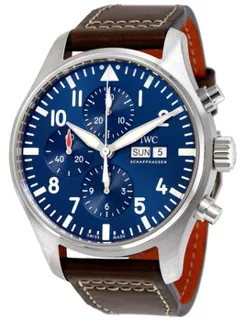 IWC Pilot Midnight Automatic Chronograph IW377714 Stainless steel Blue