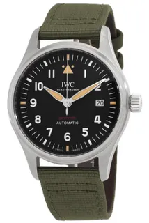 IWC Pilot IW326805 Stainless steel Black