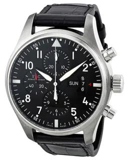 IWC Pilot IW377701 Stainless steel Black