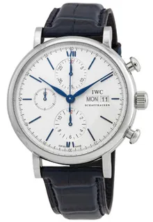 IWC Portofino Chronograph IW391037 Stainless steel Silver