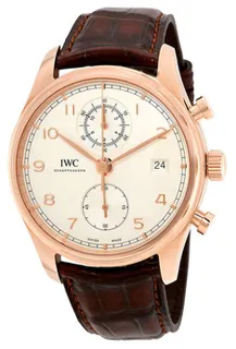 IWC Portugieser IW390301 Red gold Silver