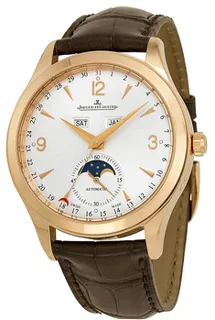 Jaeger-LeCoultre Master Calendar Q1552520 Rose gold Silver